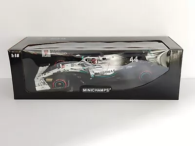 Buy Minichamps 1:18 F1 Hamilton 2019 German GP Mercedes W10 75th Anniversary READ ! • 59.99£