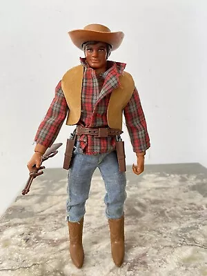 Buy Rare Big Jim Mattel Cowboy Good Condition Loose 1970's! • 59.69£