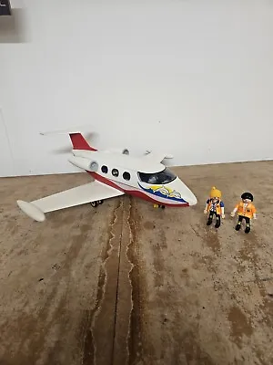 Playmobil -- Spare Part -- Airplane and 5261 Control Tower 