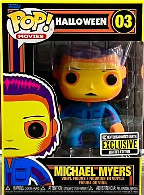 Buy Halloween Michael Myers Blacklight Exclusive POP Movies #03 Vinyl Figure FUNKO • 17.40£