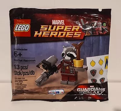 Buy LEGO 5002145 - Marvel Guardians Rocket Raccoon Minifigure - Rare Promo - Sealed • 19.95£