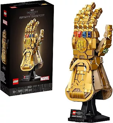 Buy LEGO 76191 Marvel Infinity Gauntlet Set With Infinity Gems Collectible Thanos • 54£