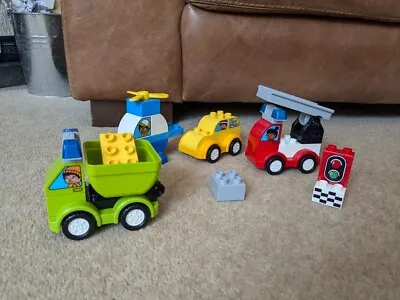 Buy LEGO DUPLO My First: My First Car Creations (10886) No Box Or Instructions • 8.50£