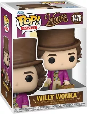Buy Pop Movies Wonka - Willy Wonka  . 3.75  Pop Vinyl Figure Funko  1476  Brand(new) • 14.99£