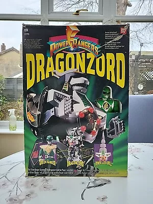 Buy Mighty Morphin Power Rangers Dragonzord Original Boxed 99% Complete • 130£