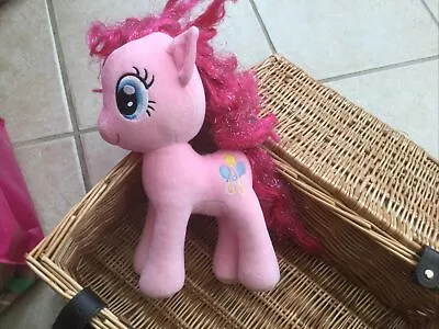 Buy Ty My Little Pony Pinkie Pie Pink Pony 11inch Sparkly Mane  Plush Teddy Soft Toy • 7£