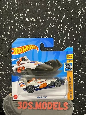 Buy 55 RACE TEAM HW 4 TRAC WHITE Hot Wheels 1:64 • 2.95£