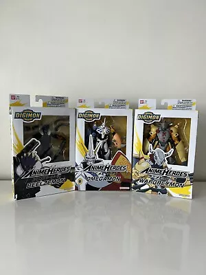 Buy Bandai Namco Anime Heroes Digimon 3 Figures • 49.99£