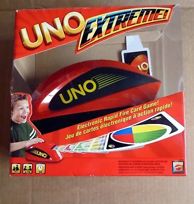 Buy Uno Extreme Electronic Rapid Fire Card Game Mattel • 15£