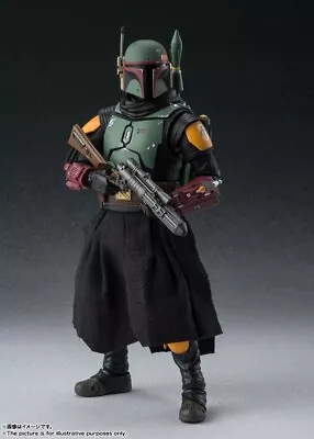 Buy Bandai S.H. Figuarts Star Wars The Mandalorian Boba Fett • 137.85£