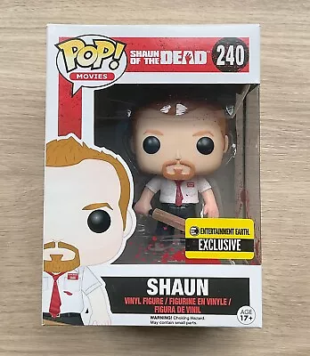 Buy Funko Pop Shaun Of The Dead Shaun Bloody #240 + Free Protector • 99.99£