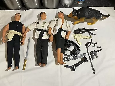 Buy Toys, Job Lot Of Vintage Action Man X3, Dog X1 And Various Bits & Pieces • 21.95£