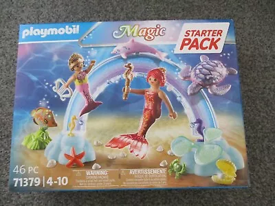 Buy Playmobil Magic 71379 Starter Pack- Mermaids 46 Pieces - Age 4-10 Factory Sealed • 15£