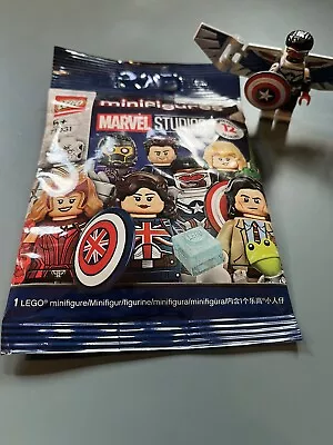 Buy LEGO 71031 Captain America/Sam Wilson/Falcon MARVEL Minifigure Series 1 New • 15£