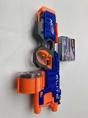 Buy NERF N-Strike Elite HyperFire Blaster With 30 BRAND NEW Bullets • 14.39£