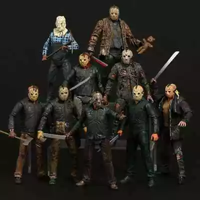 Buy NECA Jason Voorhees Horror Movie FRIDAY THE 13TH Friday 13 Figures New • 50.57£
