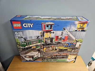 Buy LEGO ® City Cargo Train 60198 - Brand New. Sealed In Box. Retired • 129.99£
