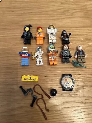 Buy Bundle Of Lego Minifigures Accessories And 2004’Star Wars Watch Face • 15£