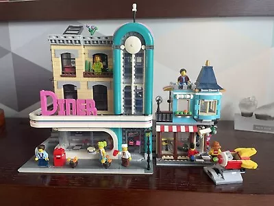 Buy Lego 10260 Creator Expert Downtown Diner - & 31105 Townhouse Toy Store - Retired • 120£