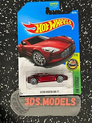 Buy ASTON MARTIN ONE 77 RED Hot Wheels 1:64 **COMBINE POSTAGE** • 4.95£