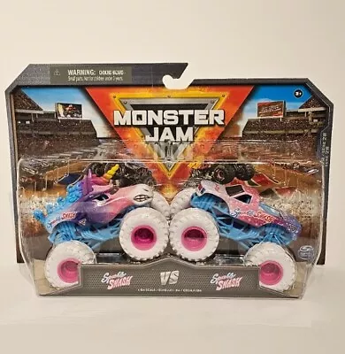 Buy Monster Jam Sparkle Smash Unicorn Vs Sparkle Smash Truck 2 Pack 1:64 Scale • 20.97£