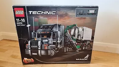 Buy LEGO TECHNIC: Mack Anthem (42078) Complete With Box And Instructions • 43£