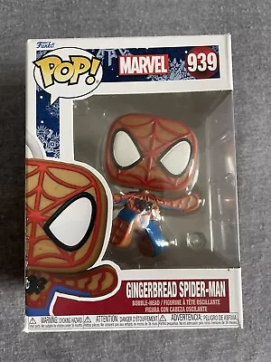 Buy Gingerbread Spider-man 939 Funko POP! Marvel • 8.99£