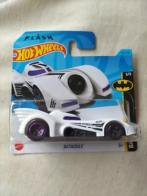 Buy Hot Wheels -  The Flash - Batman - Batmobile - White - Short  Card 3/5 2023 • 3.50£