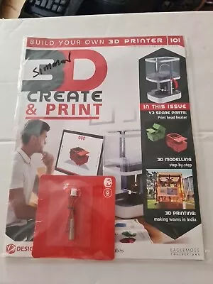 Buy Eaglemoss 3D Printer Create And Print Issue 101 • 10.95£