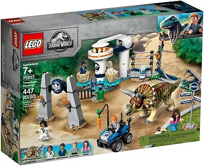 Buy Lego 75937 Jurassic World - Triceratops Rampage BRAND NEW_7B • 66£