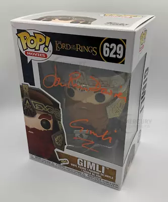 Buy John Rhys-Davies Signed Funko POP! Gimli Lord Of The Rings #629 @ WCC COA • 149.99£
