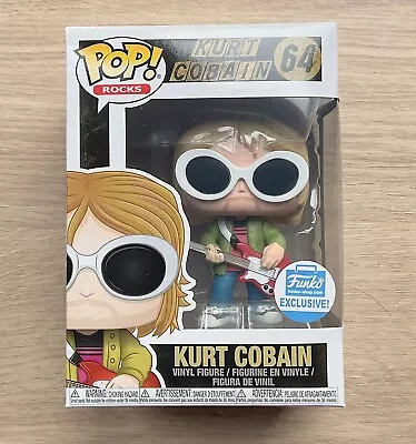 Buy Funko Pop Rocks Kurt Cobain Sunglasses #64 + Free Protector • 124.99£