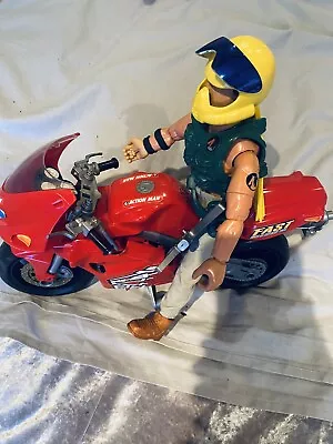 Buy Action Man Super Bike Motorcycle By Hasbro 1996 • 25.50£