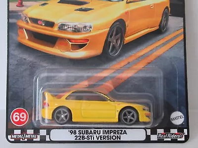 Buy '98 Subaru Impreza 22B-STi, Hot Wheels Premium Boulevard #69 • 19.88£