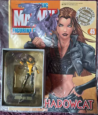 Buy Eaglemoss Classic Marvel Figurine Collection Shadowcat (X-Men) + Magazine • 4£