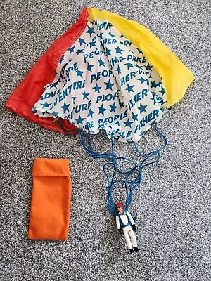 Buy Vintage Fisher Price Adventure People Parachute 1970,s • 35£