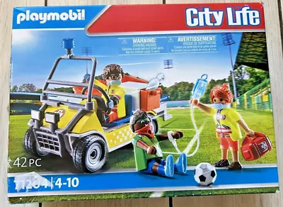 Buy PLAYMOBIL 71204 City Life Medical Team Rescue Cart • 13£