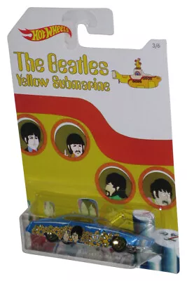 Buy Hot Wheels Beatles Yellow Submarine (2016) Fish'd N Chip'd Blue Car 3/6 • 15.54£