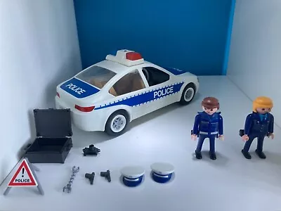 Buy Playmobil City Action Police Car Set 5184.USED, GOOD CONDITION, NO BATTERIES Inc • 13£