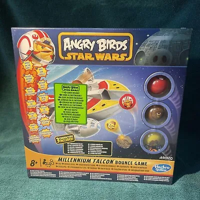 Buy Brand New HASBRO ANGRY BIRDS STAR WARS MILLENNIUM FALCON BOUNCE GAME NEW SEALED • 9.99£