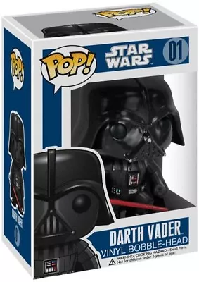 Buy Funko Pop! Star Wars Vinyl Bobble Head Figure - #01 Darth Vader • 8.99£