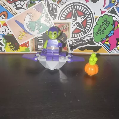 Buy Lego Marvel Green Goblin Sh803 Minifigure + Glider • 8.30£