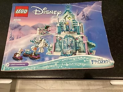 Buy Lego Disney 41148 Princess Elsa's Magical Ice Palace Instructions See Descrip • 12£