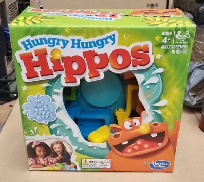 Buy Hasbro Gaming Elefun And Friends Hungry Hungry Hippos Game(used Box Damaged) • 12.80£