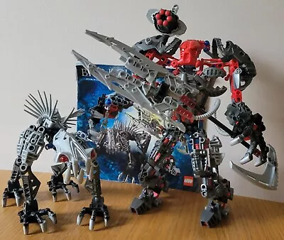 Buy LEGO BIONICLE: Maxilos And Spinax (8924) With Instructions Excellent Condition  • 87.95£