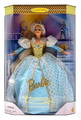 Buy Barbie As Cinderella Doll / Children Collector Series 1996 / Mattel 16900, NrfB • 90.95£