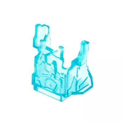 Buy 1x LEGO Rocks 2x4x3 Clear Light Blue Panels Chima Minifigures Stand 15091 • 2.22£