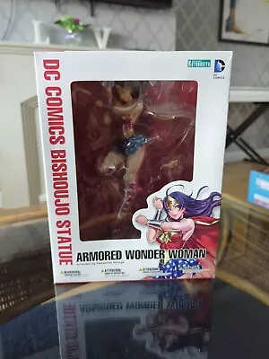 Buy KOTOBUKIYA Armored Wonder Woman BISHOUJO STATUE  New&Sealead • 70£