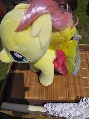 Buy Build A Bear My Little Pony Fluttershy Butterfly Full Size Plush Big With Cape • 12£