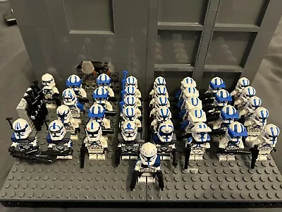 Buy Lego Star Wars 501st Minifigure Bundle. 35 Clones. PLEASE READ DESCRIPTION • 99.99£